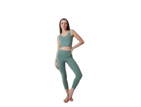Leggins de Mulher ONAMASTE Mantra Verde (S/M)