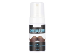 Espuma de Barbear Masculina 2026 - Amaciante, Limpador e Aparador de Barba - 100ml