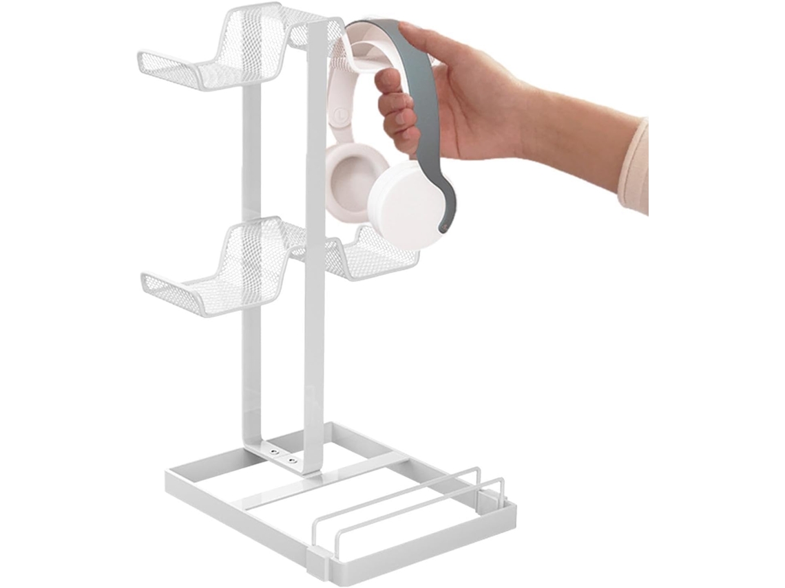 Porte-manette De Organisateur De Rangement De Bureau 2 Niveaux Avec Support