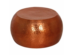 Vidaxl Mesa De Centro Ø55x28 Cm Alumínio
