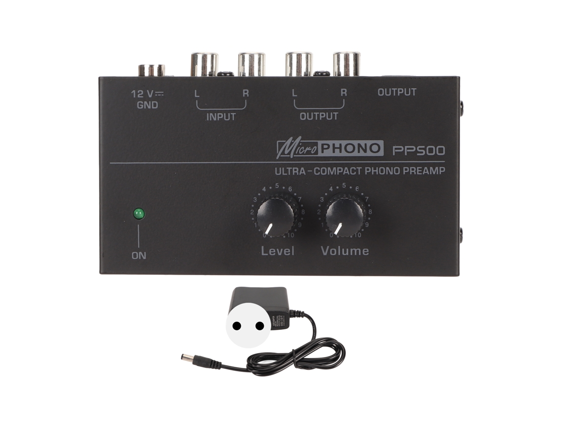 Pré-amplificador de fonógrafo com saída independente EOOCOO