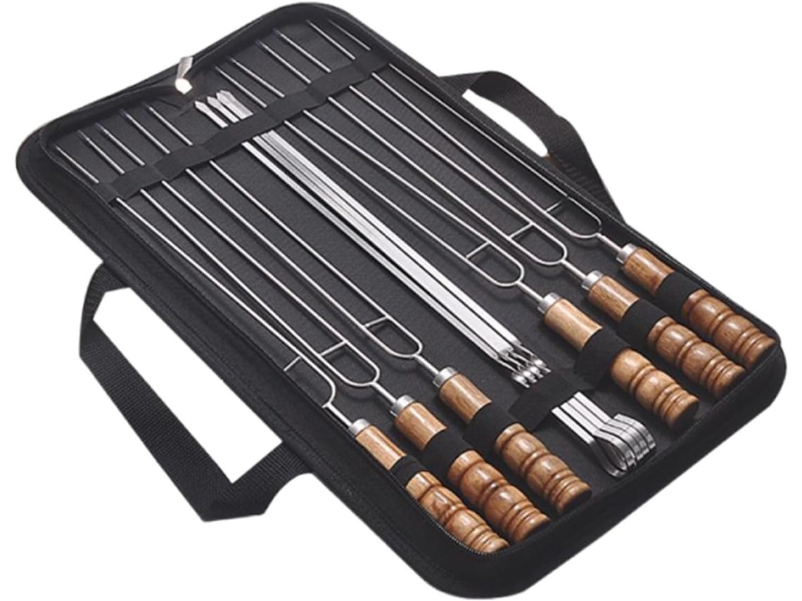 Kit De Limpeza Para Cozinha Esponjas De Limpeza Para Churrasqueira - Escova Ergonômica, Ao Calor E Para Pás, Grelhas E