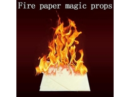 5/10 Peças de Papel Fogo Flash Chama Mágico Adereços Efeito Choque GOKOCO