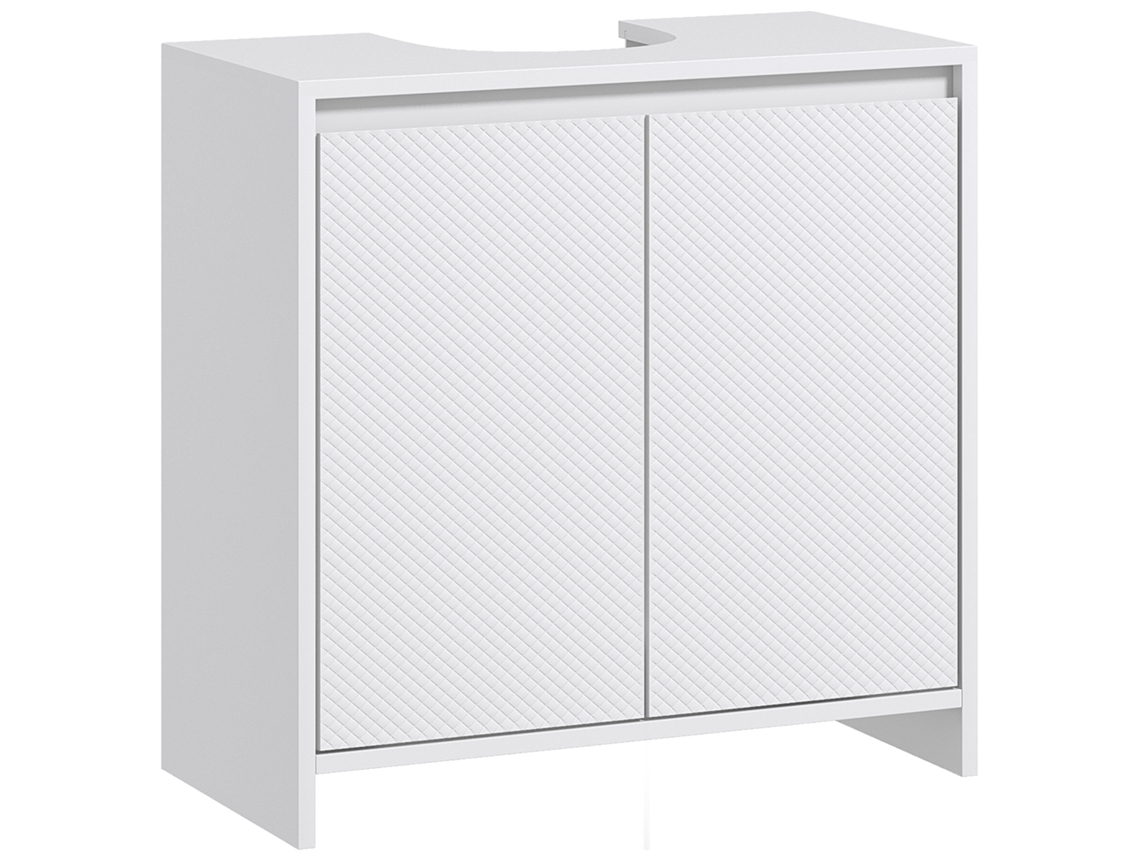 Móvel Lavatório 60x30x60cm Branco com Capacidade 40kg