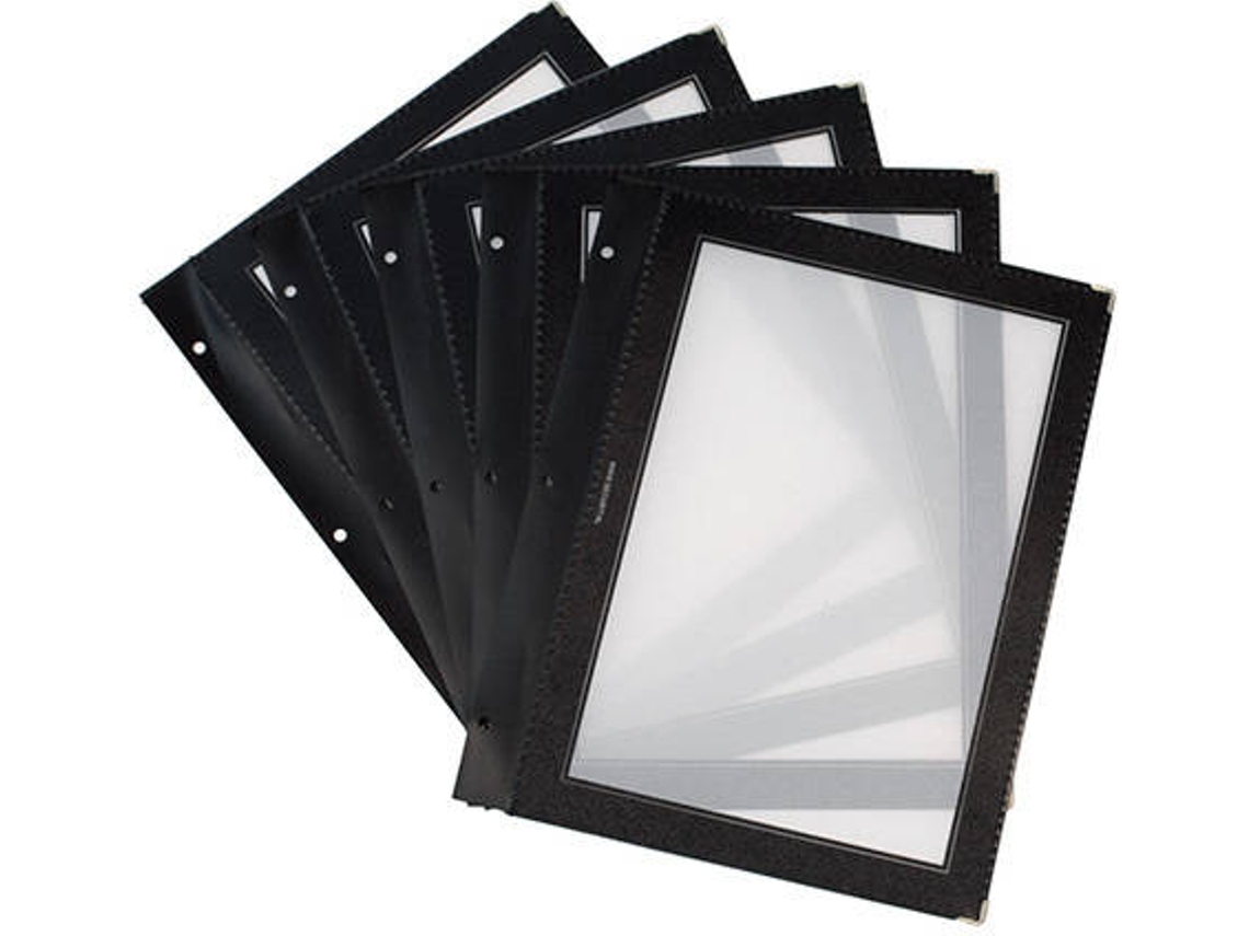 Capa de Menu SECURIT MCWIA4BL Preto