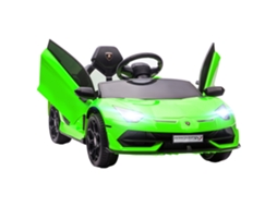 Carro Elétrico 12v 2motores, Suspensão+controle 2.4g, 3 5km H, Verde