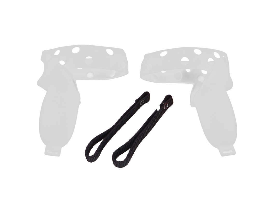 Aetheria capa de Silicone para Controle Oculus Quest 2 com Correia Ajustável de Punho Cinza