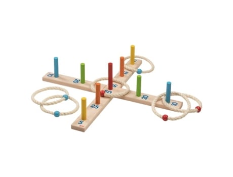 Jogo de Tabuleiro GOKI Hoop-La Game With 6 Sisal Rings (3 Anos)