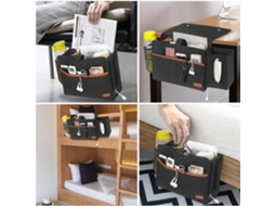 Lurelia Bolsa De Cabeceira, Em Feltro, Suspensa, Com Bolsos, Para Cama, Quarto Organizado