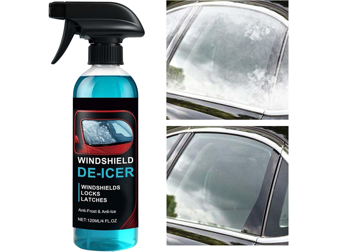 Spray Descongelante Para Carros 120ml Proteção Para Vidros