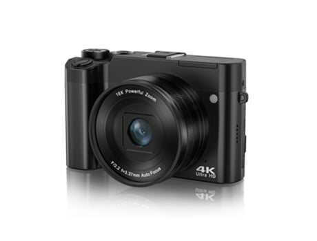 Dc218 Câmara Digital De Alta Definição Câmara Selfie Com Lente Dupla Câmara Retro Sem Espelho Para Uso Doméstico Zyntratech