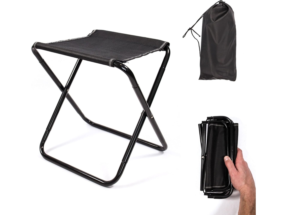 Cadeira De Acampamento Dobrável Portátil Para Uso Externo Slowmoose