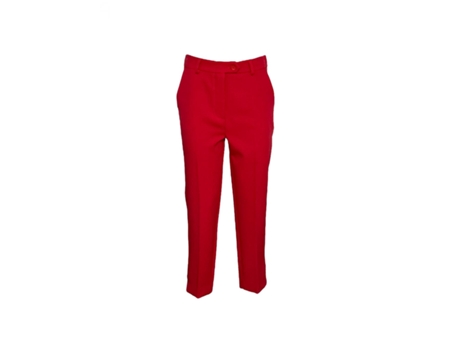 Calças De Mulher Please Poliéster Vermelho (s)