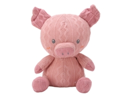 Mali brinquedo de Pelúcia Porco Rosa Tricot Macio para Bebês Meninas Adultos 22cm