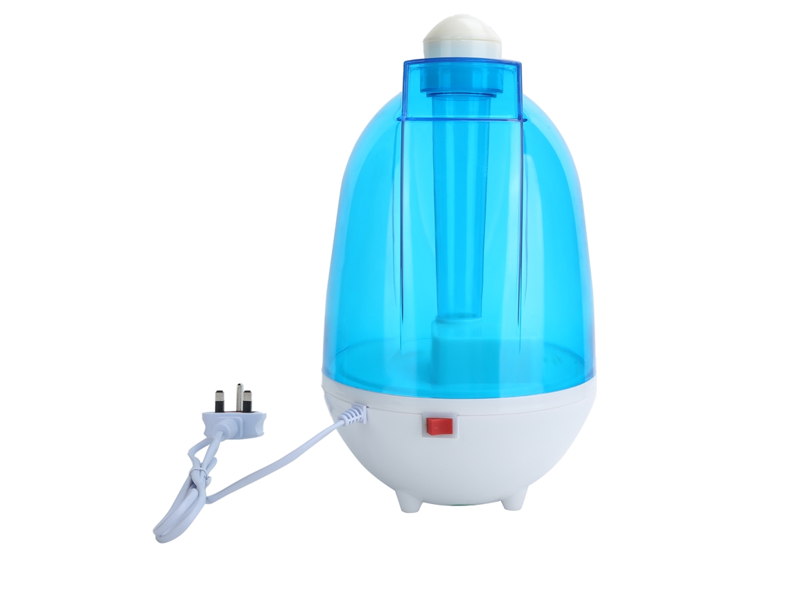 Laxiscreed Umidificador De Ar 4l Com Difusor De Aromaterapia, Luz Led Azul E Conector Reino Unido