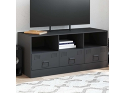 Vidaxl Móvel De Tv 99x39x44 Cm Aço Antracite