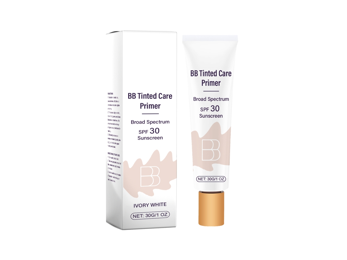 Protetor Solar Bb Creme Fps 50 da LAXISCREED na Cor Branco Ivory para Pele Suave e Protegida