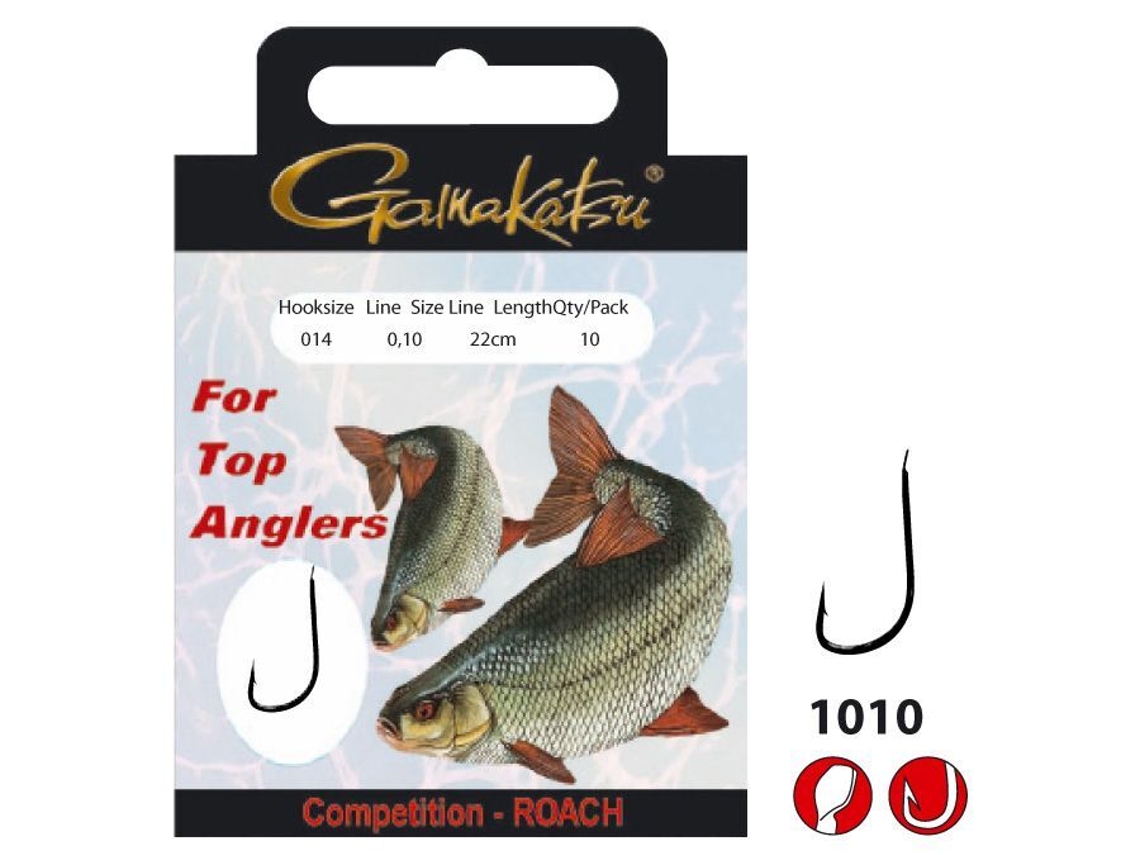 Gancho GAMAKATSU Competition Bream Ls-1100 22 Cm