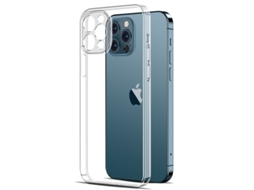 Capa Transparente Simples Com Bordas Retas Para Iphone 17 Air (2 Unidades)