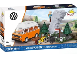 Cobi Cars 24638 Volkswagen T3 Camper Van 24638