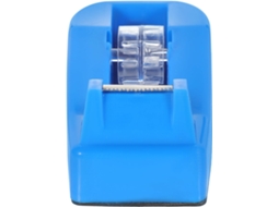 Dispensador de adesivo de plástico azul Alipis para desktop e laptop, suporte de adesivo leve e compacto, adequado para