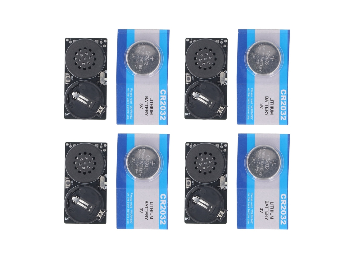 Mali 4pcs Conjunto de Barulhos para Brincadeiras com Sons de Gato, Grilo e Bipes Plástico Multifuncional