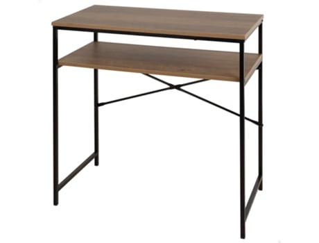 Mesa Compacta Max Home, Madeira E Aço, 77x40x75 Cm