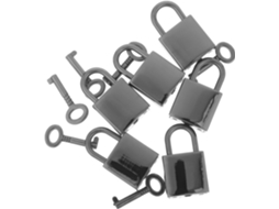 Conjunto De 6 Mini Cadeados Liga Metálica Soimiss Para Malas E Pacotes, Cadeados De Viagem Compactos 20mm, Segurança