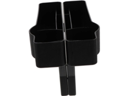 Conjunto de 2 caixas organizadoras para carrinho, ideais para organizar o espaço entre os bancos.