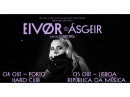 Bilhete EIVOR WITH SPECIAL GUESTS ÁSGEIR AND ELINBORG|PORT0