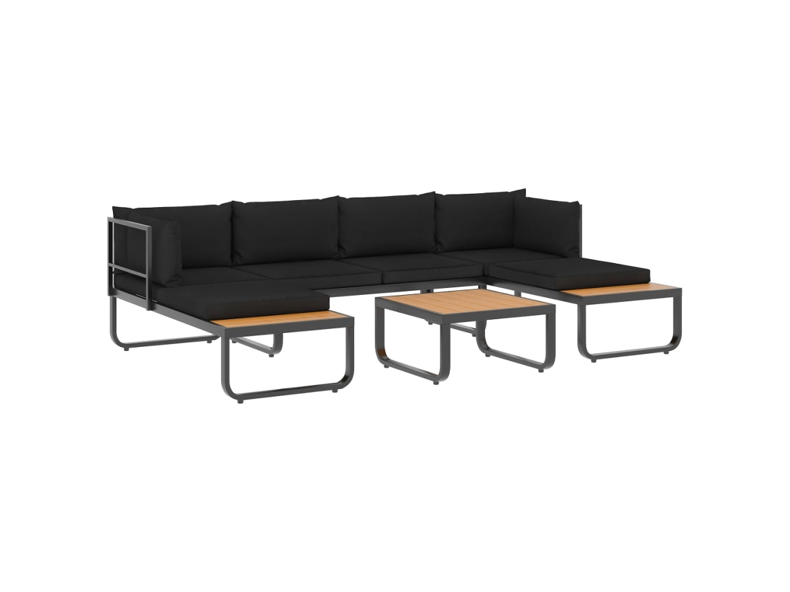 Sofa, Sofas Vidaxl Cinzeto Metal