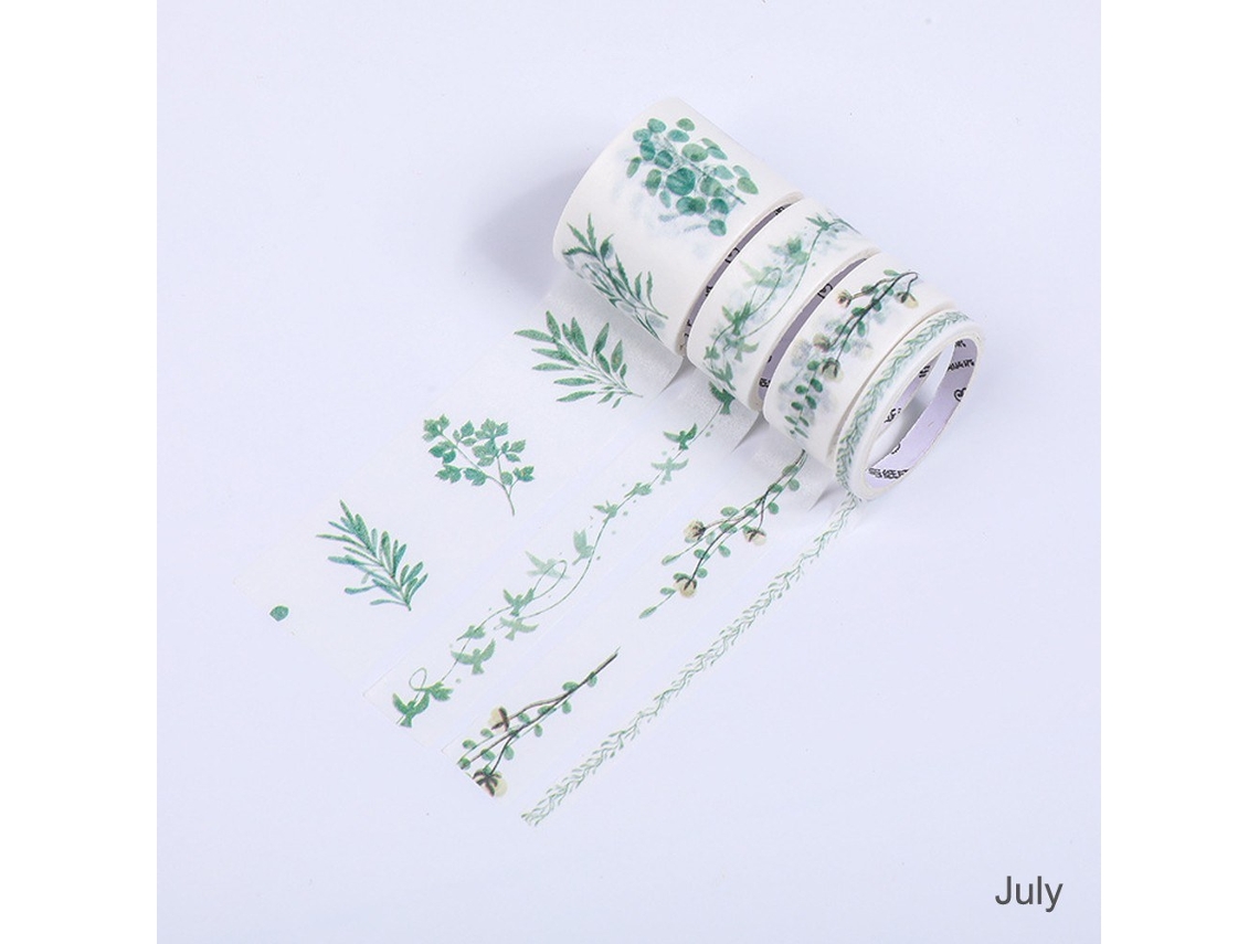 Conjunto de Fita Washi 4 Rolos #6