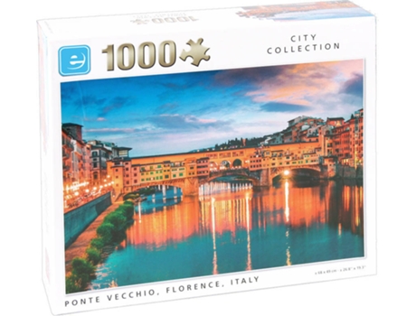 Puzzle  Ponte Vecchio Itália (Idade Mínima: 3 anos - 1000 Peças)