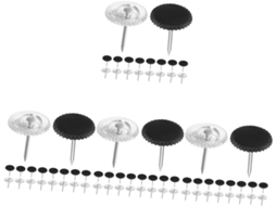 Tachinhas Transparentes Para Escritório E Quadro De Cortiça, Práticas