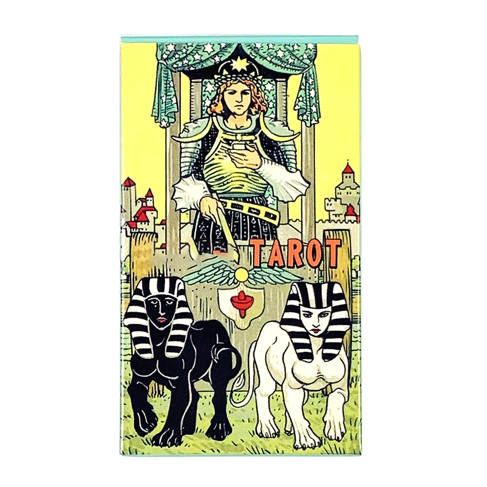 Tarot A78 Baralho Lateral De Cartas Oráculo (versão Em Inglês) - Versão De Predição E Adivinhação