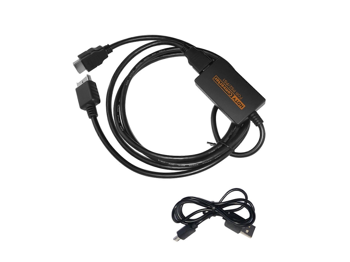 Cabo Hdtv Compatível Com Hdmi 1080p Para Console De Videogame Retrô Ps1/2 Ly Ebike