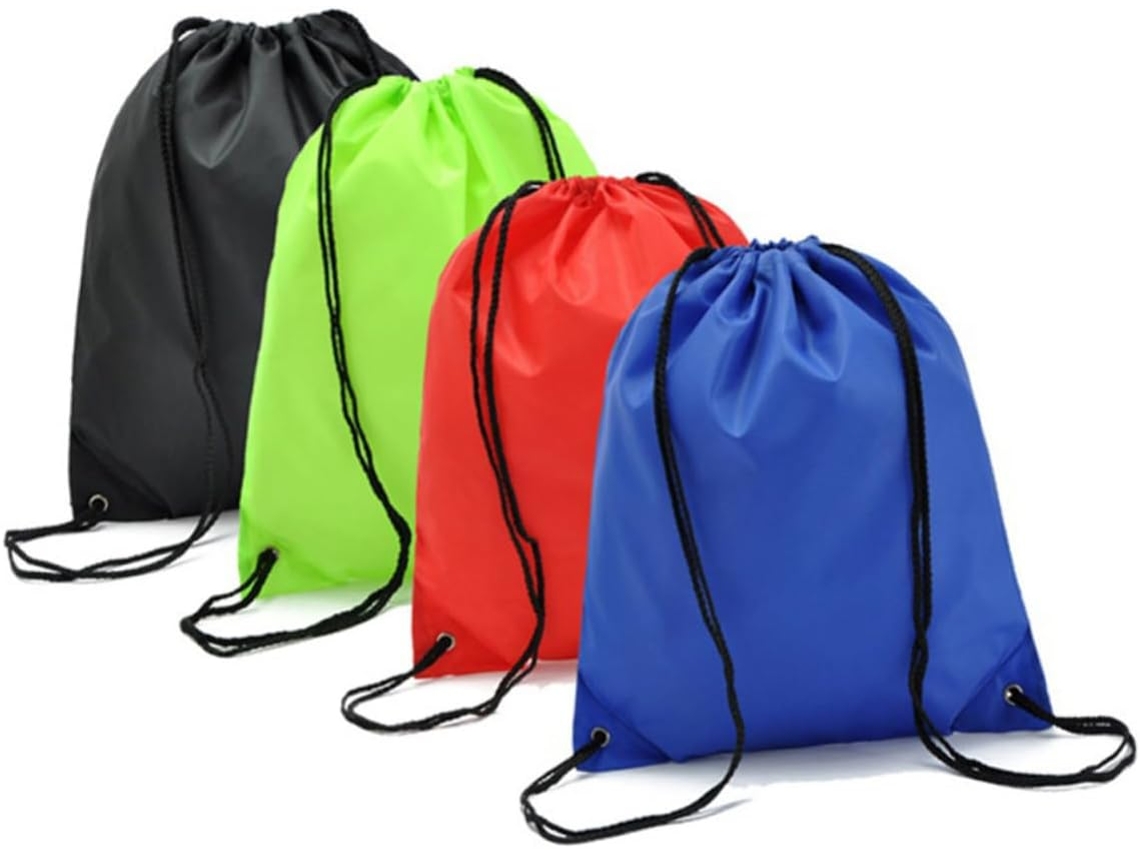 Conjunto De 4 Mochilas Impermeáveis Com Cordão, Resistentes E Ideais Para Armazenamento, Viagens E Uso Ao Ar Livre Gokoco (cor Aleatória)
