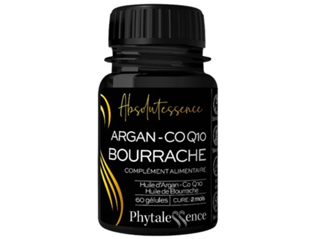 Argão Borragem Co Q10 60 Cápsulas PHYTALESSENCE