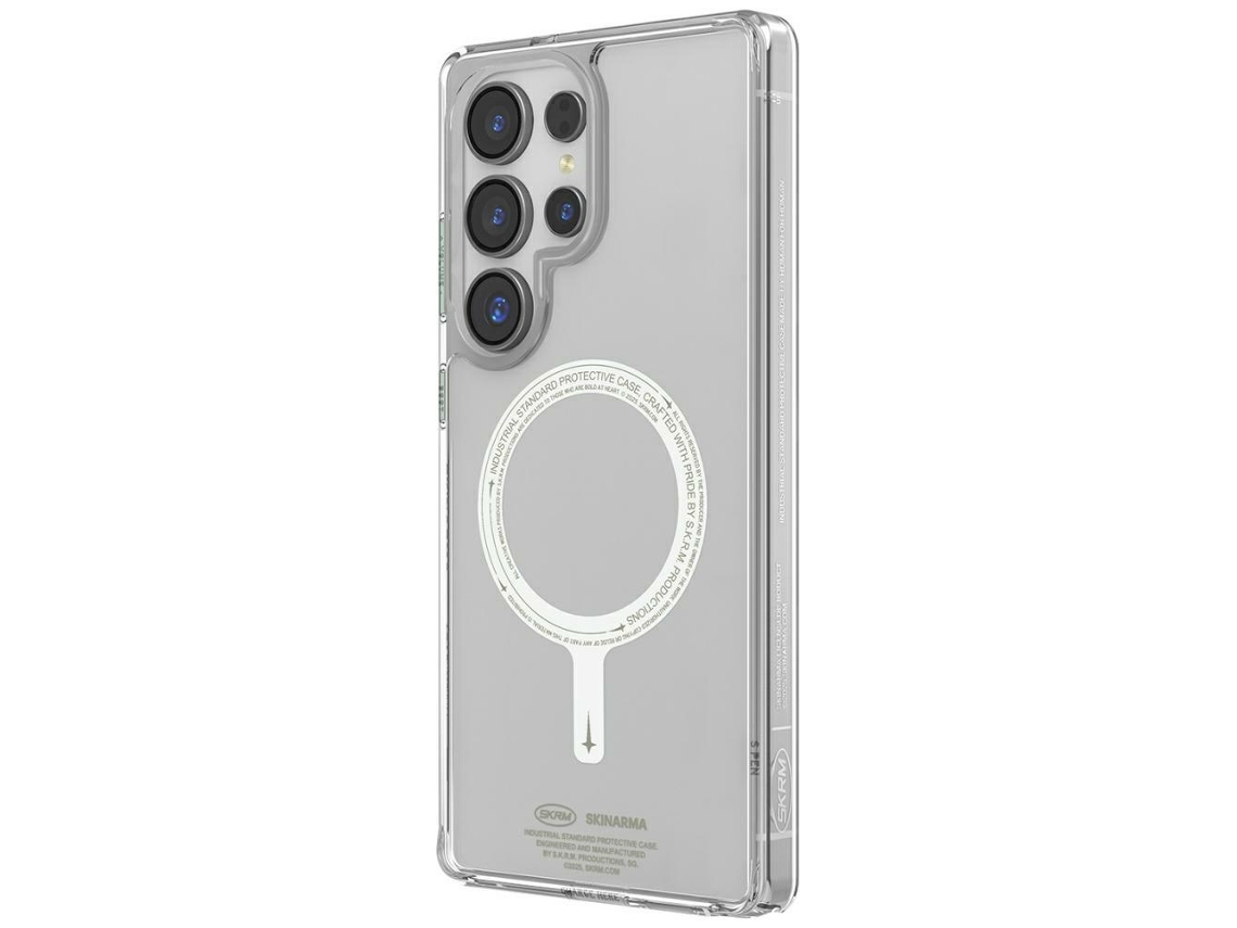 Capa Skinarma Saido Magsafe Para Samsung Galaxy S25 Ultra Com Ajuste Correto
