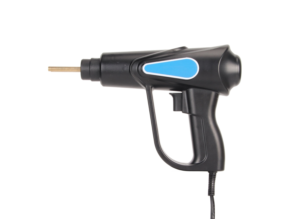Kit De Reparo De Para-choque De Carro Ferramenta De Solda De Plástico Agrafador De Aquecimento Rápido Máquina De Solda Preto