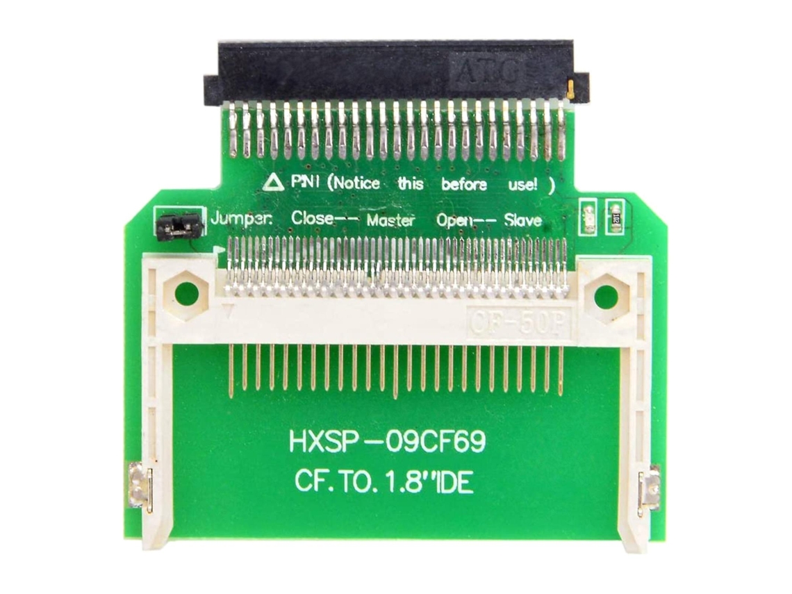 Ide Para Cartão De Expansão Do Adaptador Cf 50 Pinos Para Compact Flash Para Ide De 1,8 Polegadas