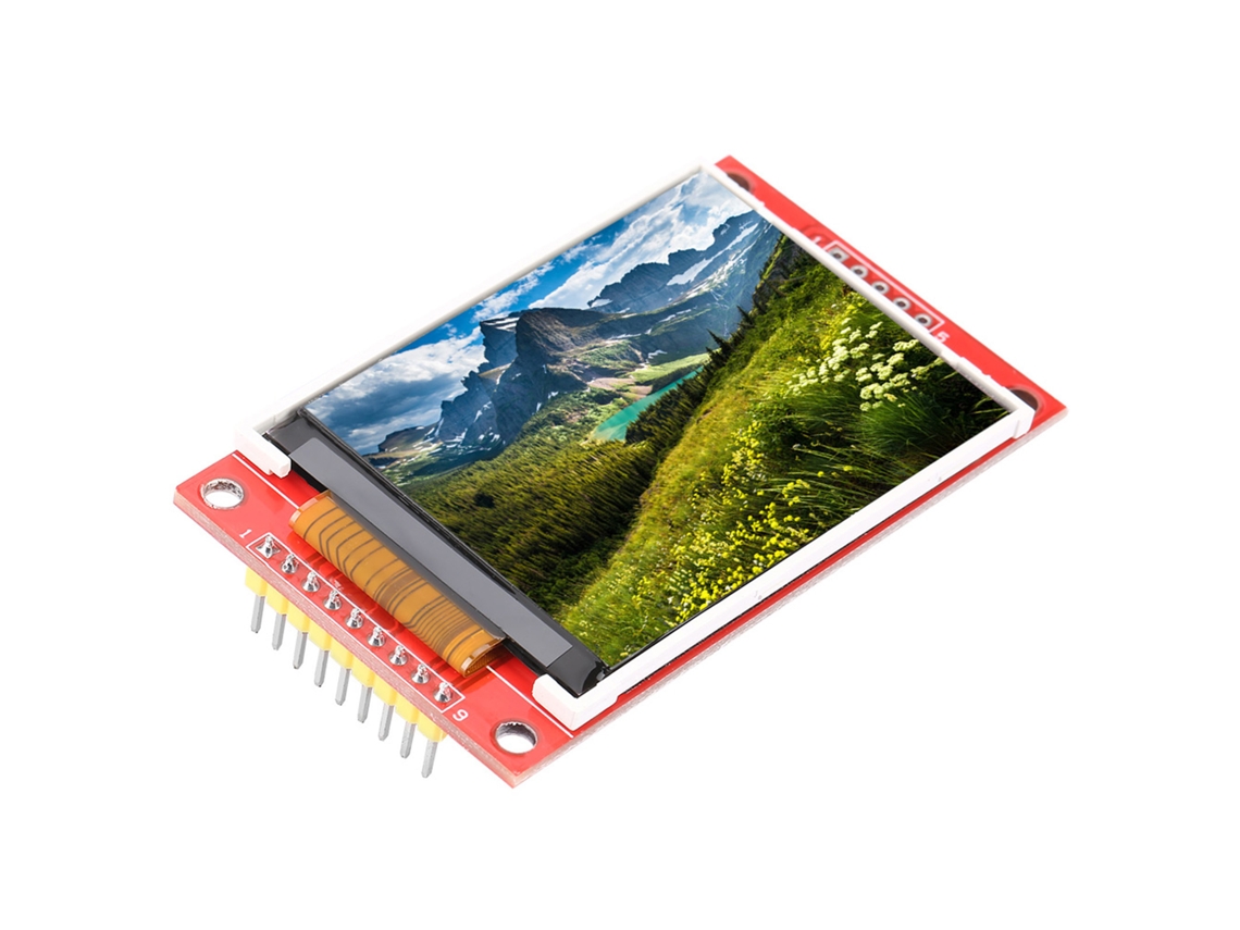 Módulo De Display Tft Colorido Laxiscreed De 2.2" Com Resolução 240x320 E Comunicação Serial Fácil De Usar
