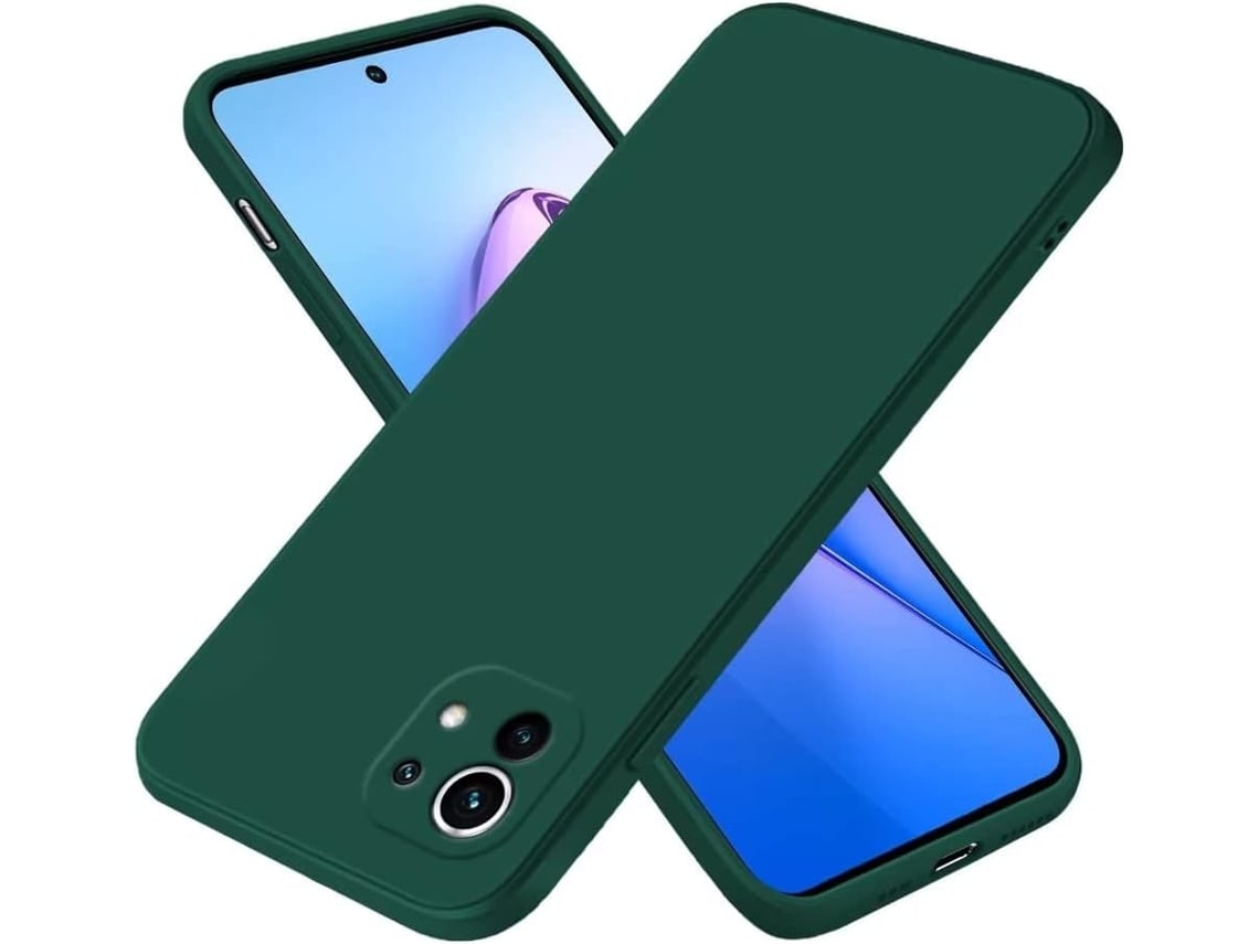 Capa para Xiaomi Xiaomi 11 HONGWE. Textura Macia Verde