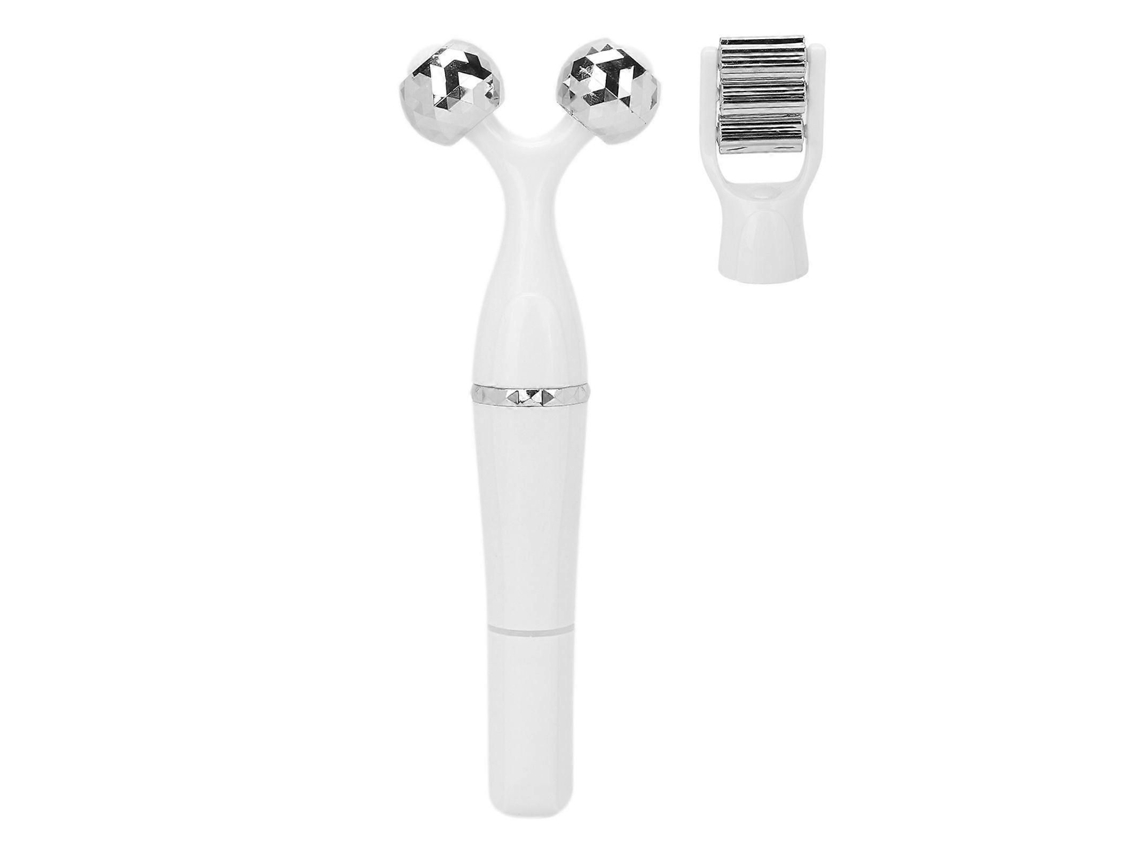 Massageador Facial Elétrico 3 em 1 com Rolos para Lifting 3d e Antirrugas GOKOCO