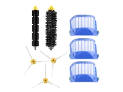 Kit de Filtros e Pinceis para Roomba Série 500 a 900 Substituição de Limpeza a Vácuo | S/MARCA