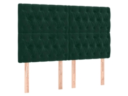 Headboard, Headboards Vidaxl Verde Veludo (144 Cm)