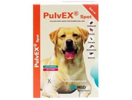 Pulvex Spot 6 X 2 Ml Msd
