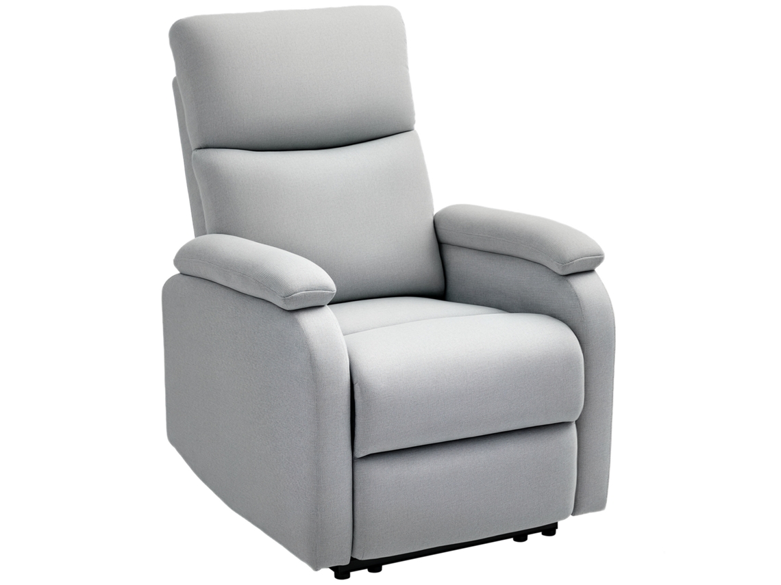 Poltrona Ajustável para Idosos com Controle Remoto SINI TECH STORE (144x91x88 cm) Cinza