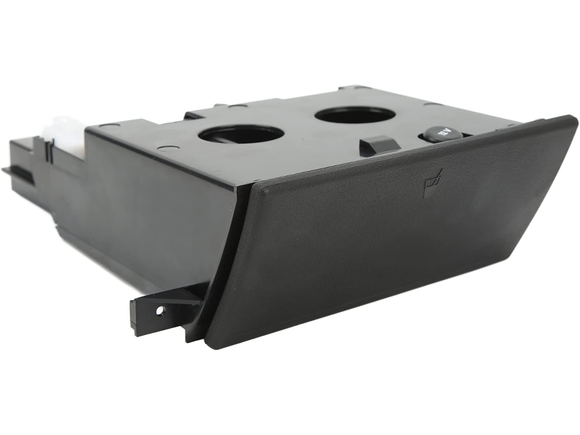 Cinzeiro/porta-moedas/porta-copos Para Carro Em Abs Resistente, Compatível Com Campmobil, Preto