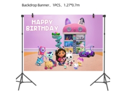 Decoração Para Festa De Aniversário De Gatos Da Gabby Dollhouse, Talheres Descartáveis, Guardanapos, Toalhas De Mesa, Copos, Balões, Acessórios Para C